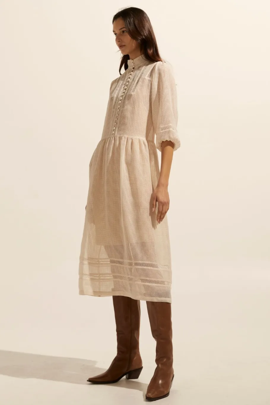 Declare Dress-Ecru|zoe kratzmann Outlet