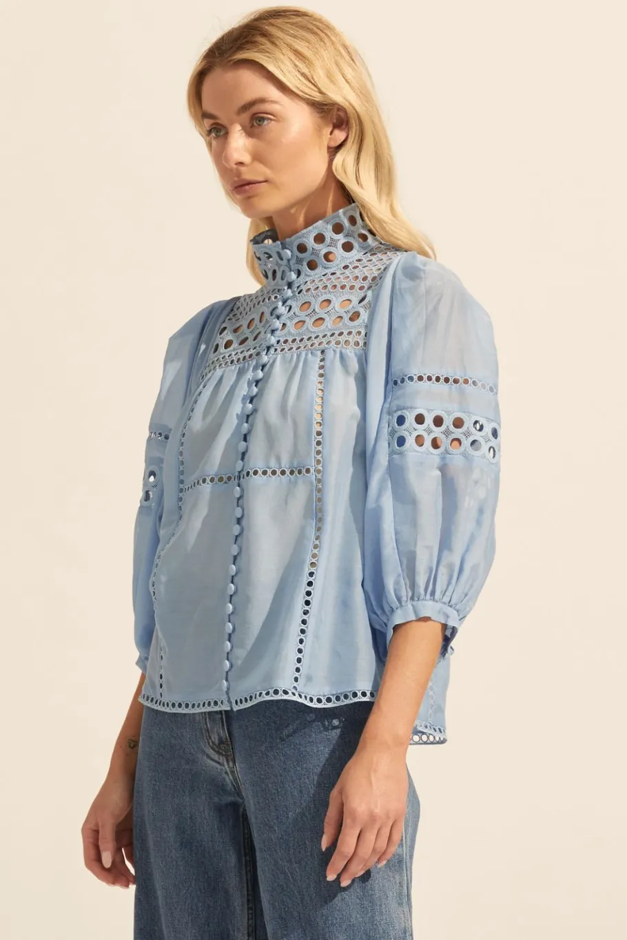 Dedicate Top-Pale Blue|zoe kratzmann Online