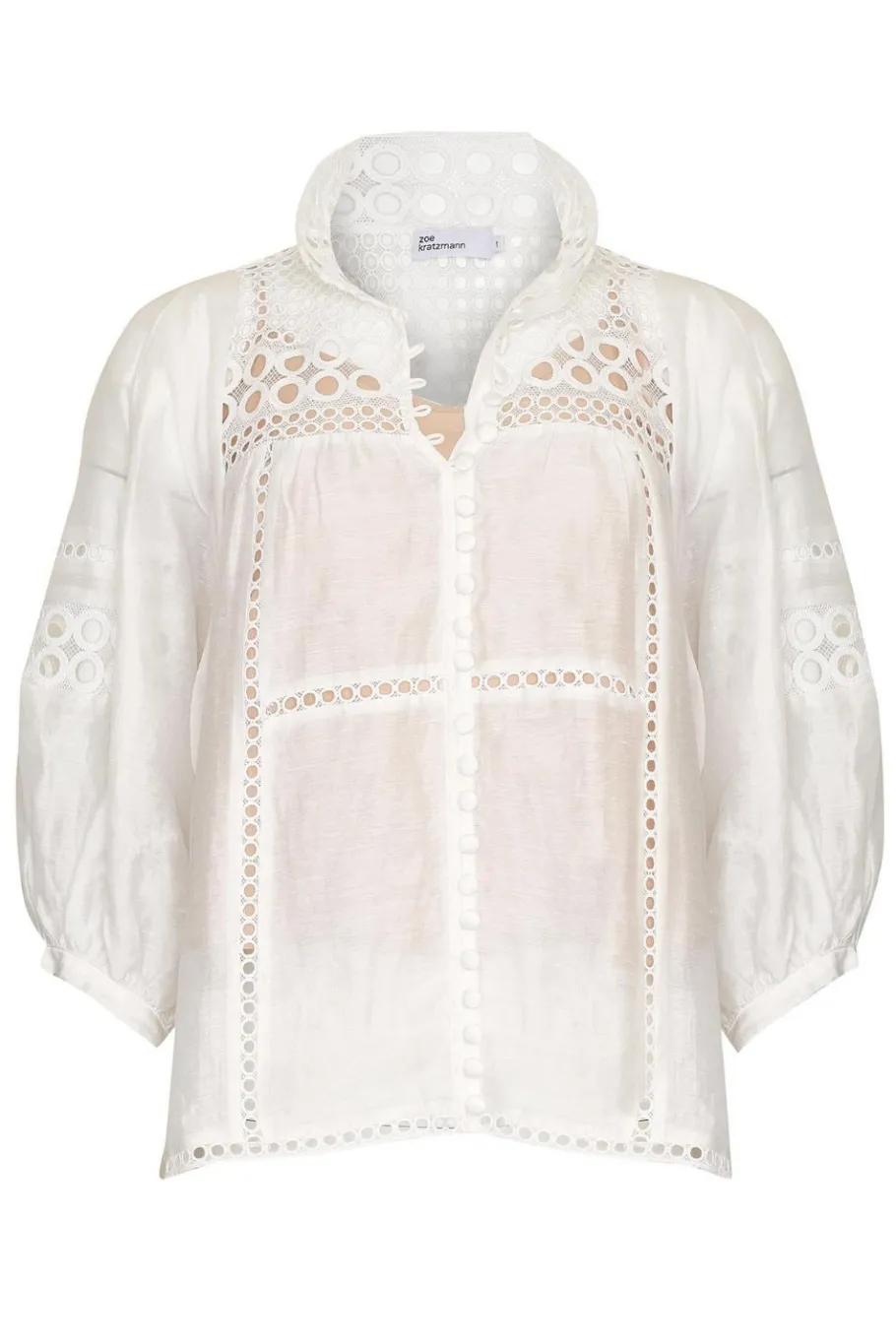 Dedicate Top-Porcelain|zoe kratzmann New
