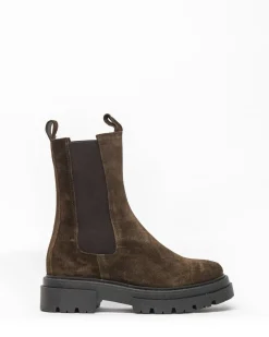 Derive Boot-Dk Brown Suede|zoe kratzmann Discount