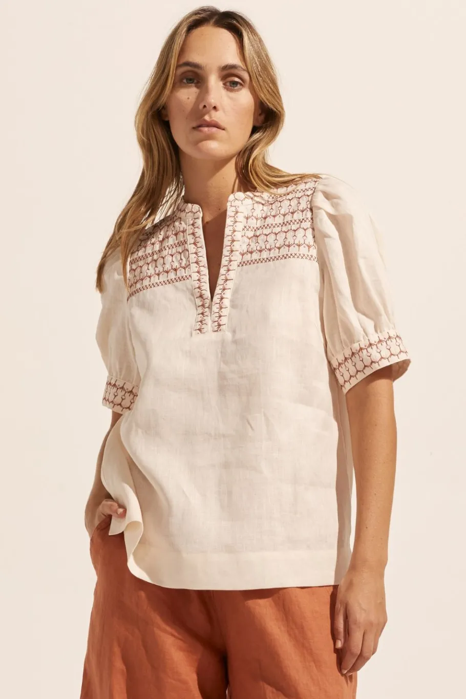 Dialect Top-Ivory|zoe kratzmann Outlet