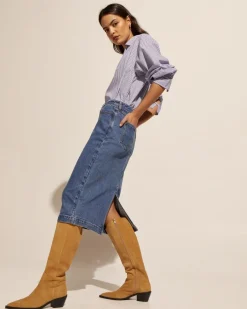 Element Skirt-Mid Denim|zoe kratzmann Sale