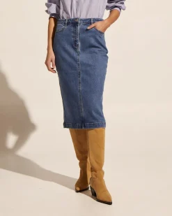 Element Skirt-Mid Denim|zoe kratzmann Sale
