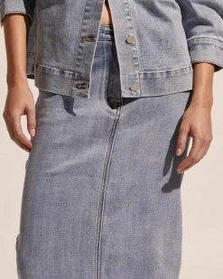 Element Skirt-Washed Denim|zoe kratzmann Hot