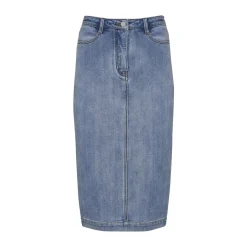 Element Skirt-Washed Denim|zoe kratzmann Hot