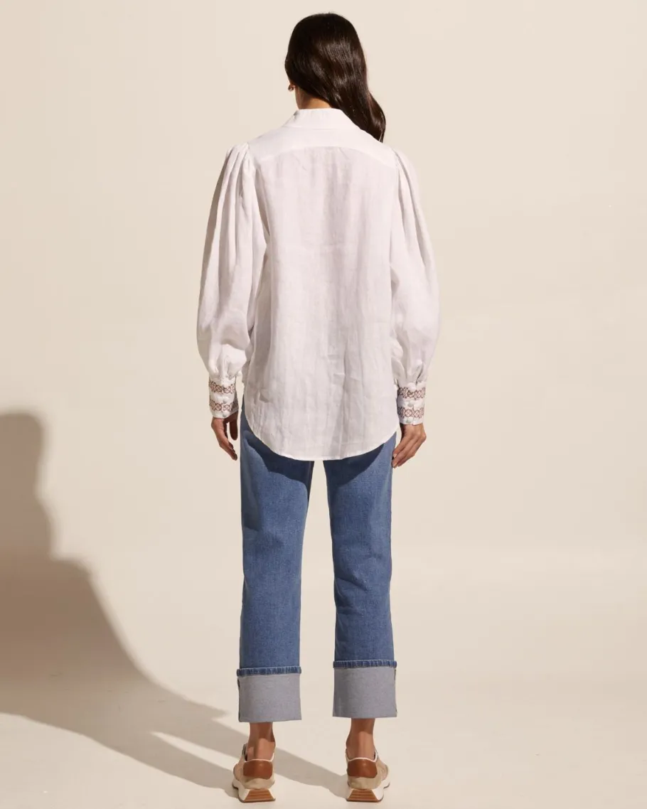 Emerge Top-Porcelain|zoe kratzmann Clearance