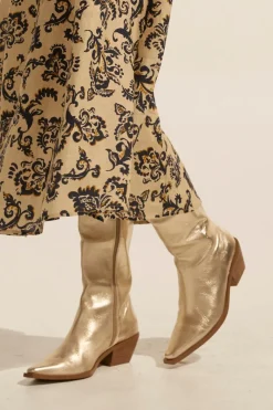 Engage Boot-Metallic|zoe kratzmann Hot