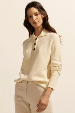 Engulf Knit-Cream|zoe kratzmann New