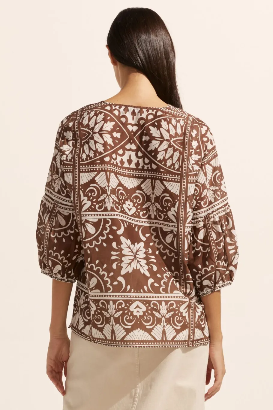 Entice Top-Choc Mosaic|zoe kratzmann