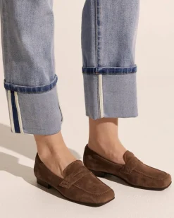 Fare Loafer-Chocolate Suede|zoe kratzmann Clearance