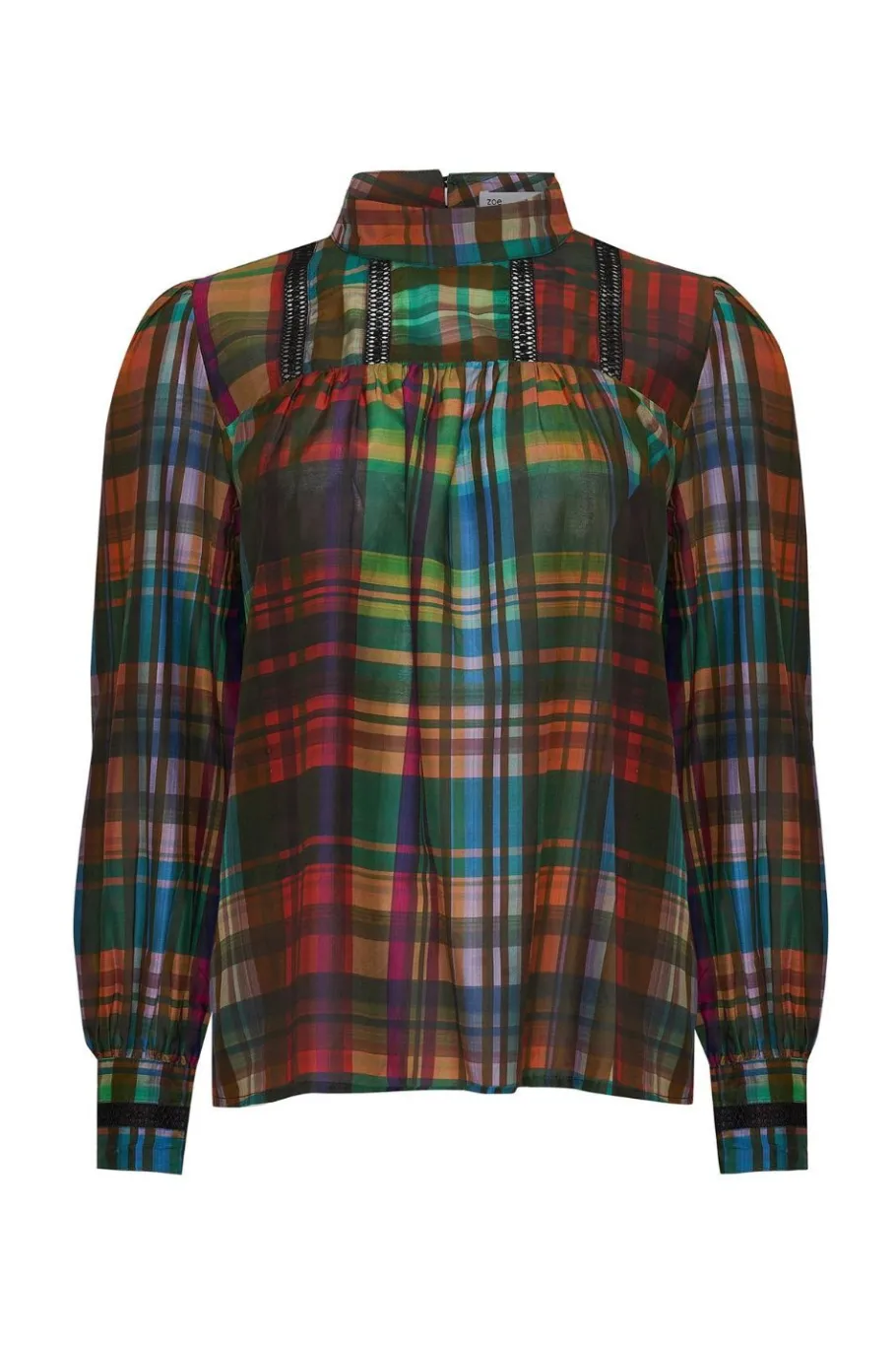 Faze Top-Kaleidoscope Check|zoe kratzmann