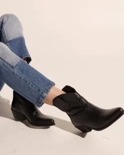Fiesta Boot-Black Leather|zoe kratzmann