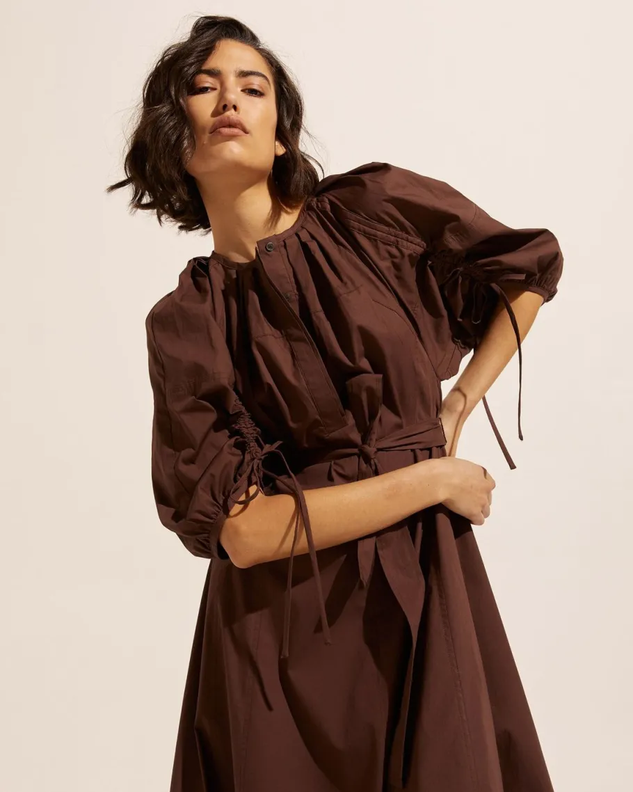 Focul Dress-Chocolate|zoe kratzmann Discount