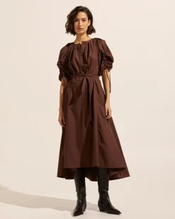 Focul Dress-Chocolate|zoe kratzmann Discount