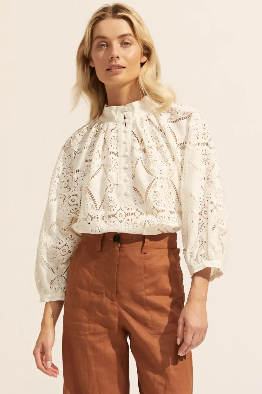 Fuse Top-Cream|zoe kratzmann Hot