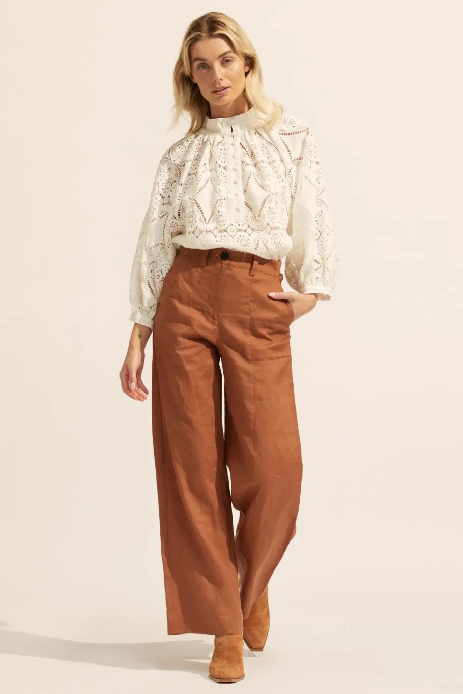 Fuse Top-Cream|zoe kratzmann Hot
