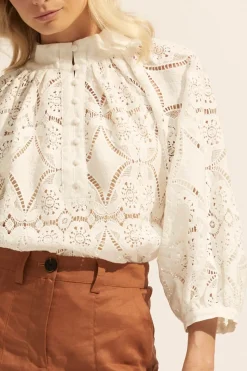 Fuse Top-Cream|zoe kratzmann Hot