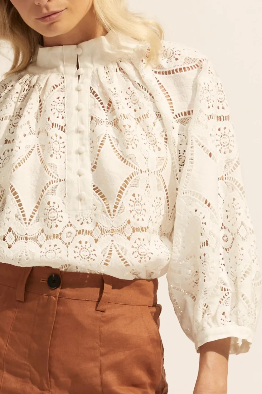 Fuse Top-Cream|zoe kratzmann Hot