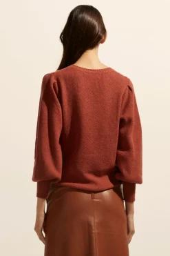 Gather Knit-Clay|zoe kratzmann Discount