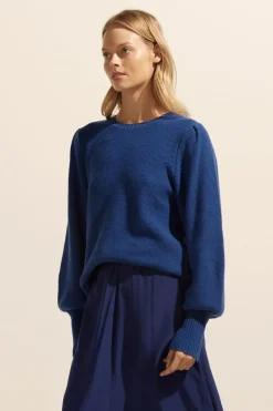 Gather Knit-Kingfisher|zoe kratzmann Clearance