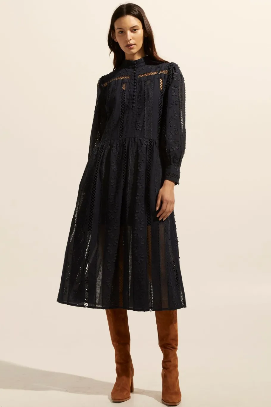 Gleam Dress-Indigo|zoe kratzmann Discount
