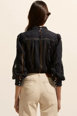 Glimpse Top-Indigo|zoe kratzmann New