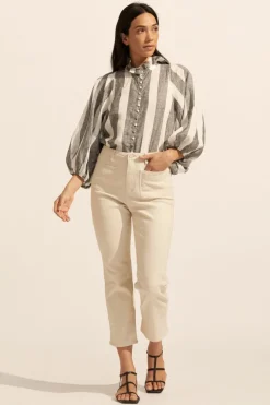 Grant Top-Black Wide Stripe|zoe kratzmann Online