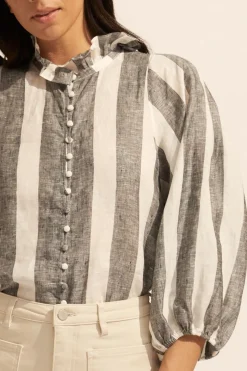 Grant Top-Black Wide Stripe|zoe kratzmann Online