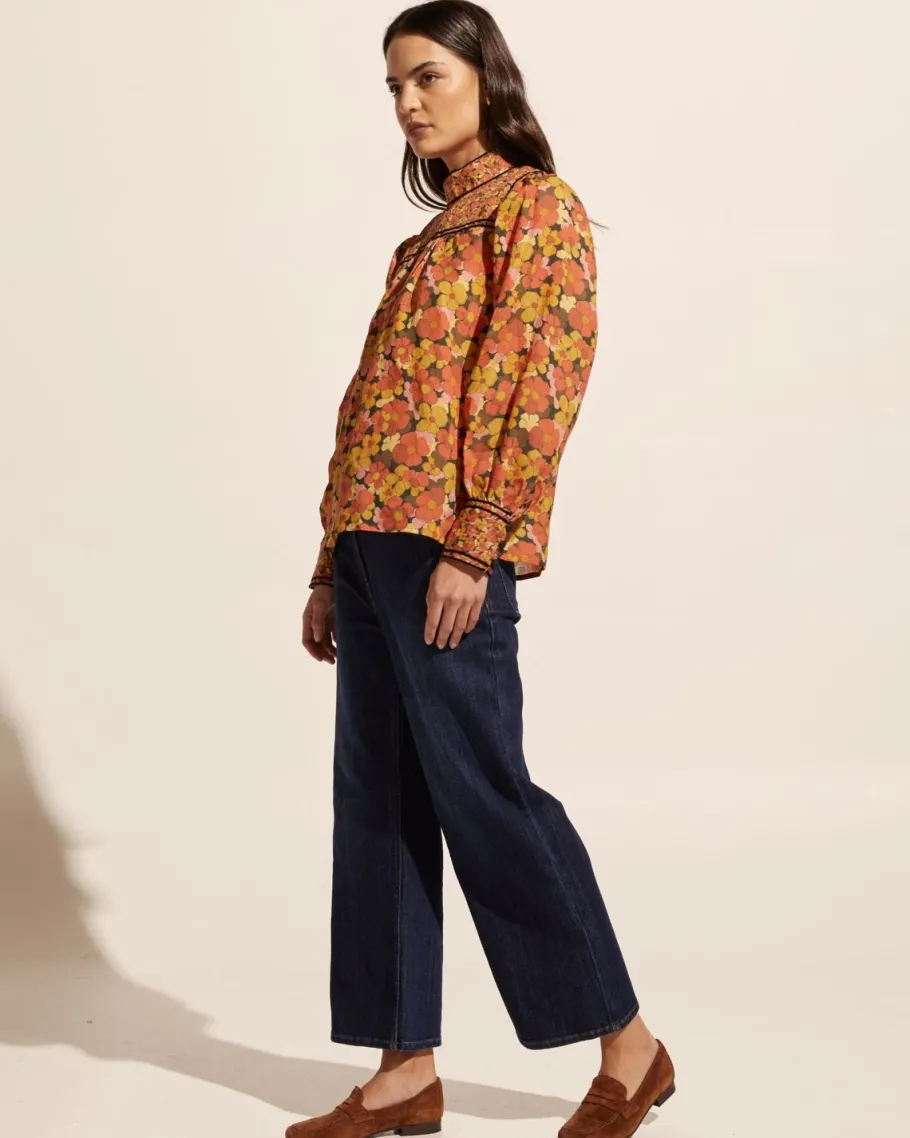 Horizen Top-Sunset Floral|zoe kratzmann Discount