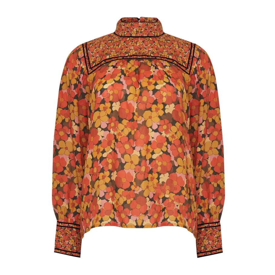 Horizen Top-Sunset Floral|zoe kratzmann Discount