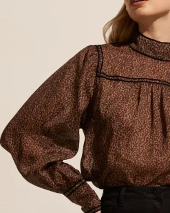 Horizen Top-Toast Leopard|zoe kratzmann Discount