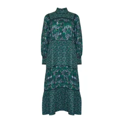 Imprint Dress-Juniper Floral|zoe kratzmann