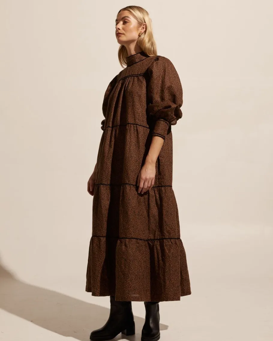 Imprint Dress-Toast Leopard|zoe kratzmann Sale
