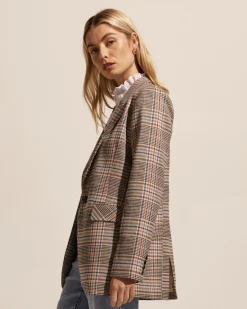 Index Jacket-Musk Check|zoe kratzmann Outlet