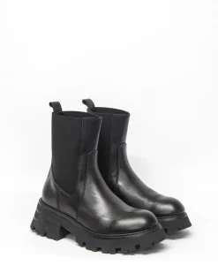 Inset Boot-Black Leather|zoe kratzmann Clearance