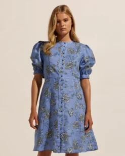 Intent Dress-Azure Botanic|zoe kratzmann Online