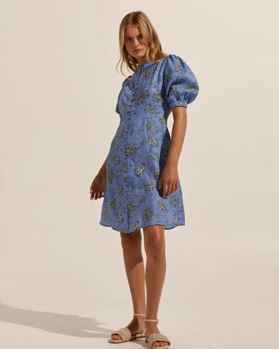 Intent Dress-Azure Botanic|zoe kratzmann Online
