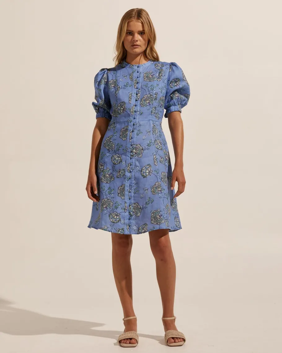 Intent Dress-Azure Botanic|zoe kratzmann Online