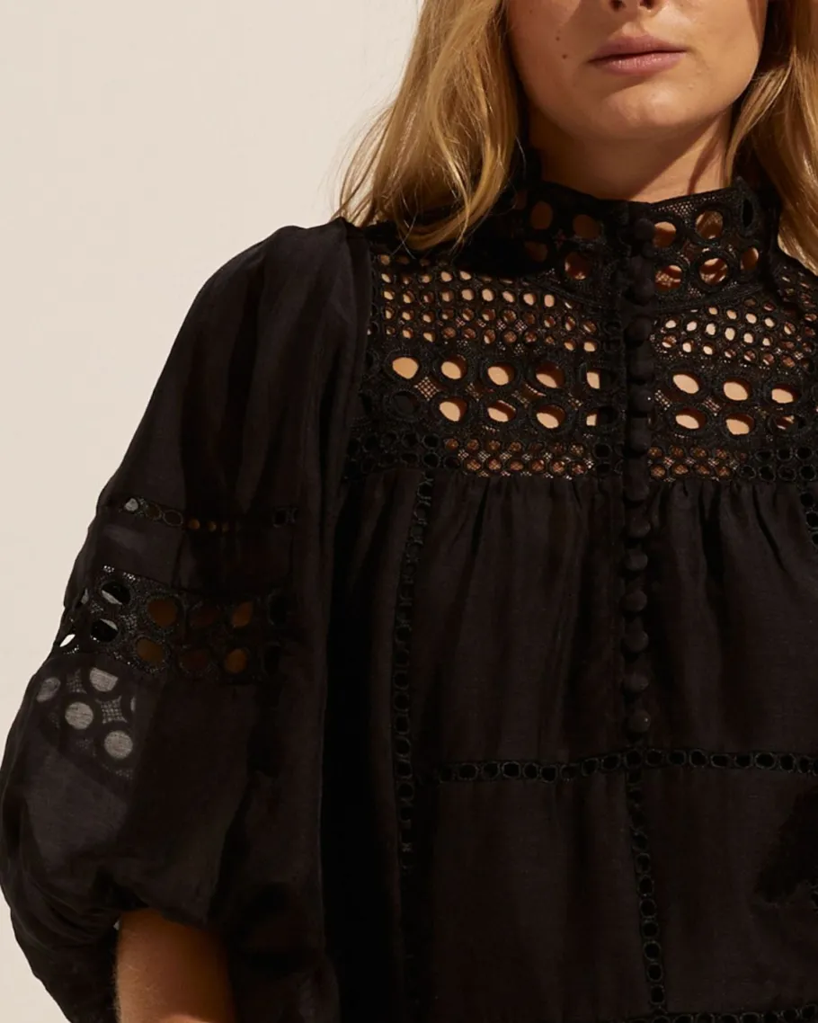 Intrigue Dress-Black|zoe kratzmann Discount