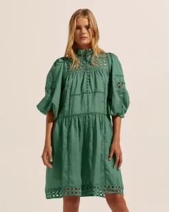 Intrigue Dress-Pine|zoe kratzmann Clearance