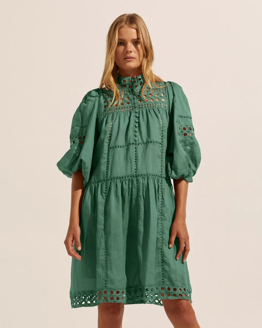 Intrigue Dress-Pine|zoe kratzmann Clearance
