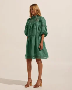 Intrigue Dress-Pine|zoe kratzmann Clearance