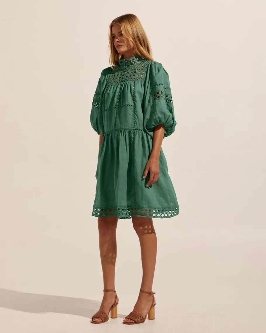 Intrigue Dress-Pine|zoe kratzmann Clearance
