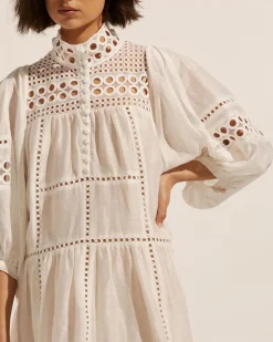 Intrigue Dress-Porcelain|zoe kratzmann Hot