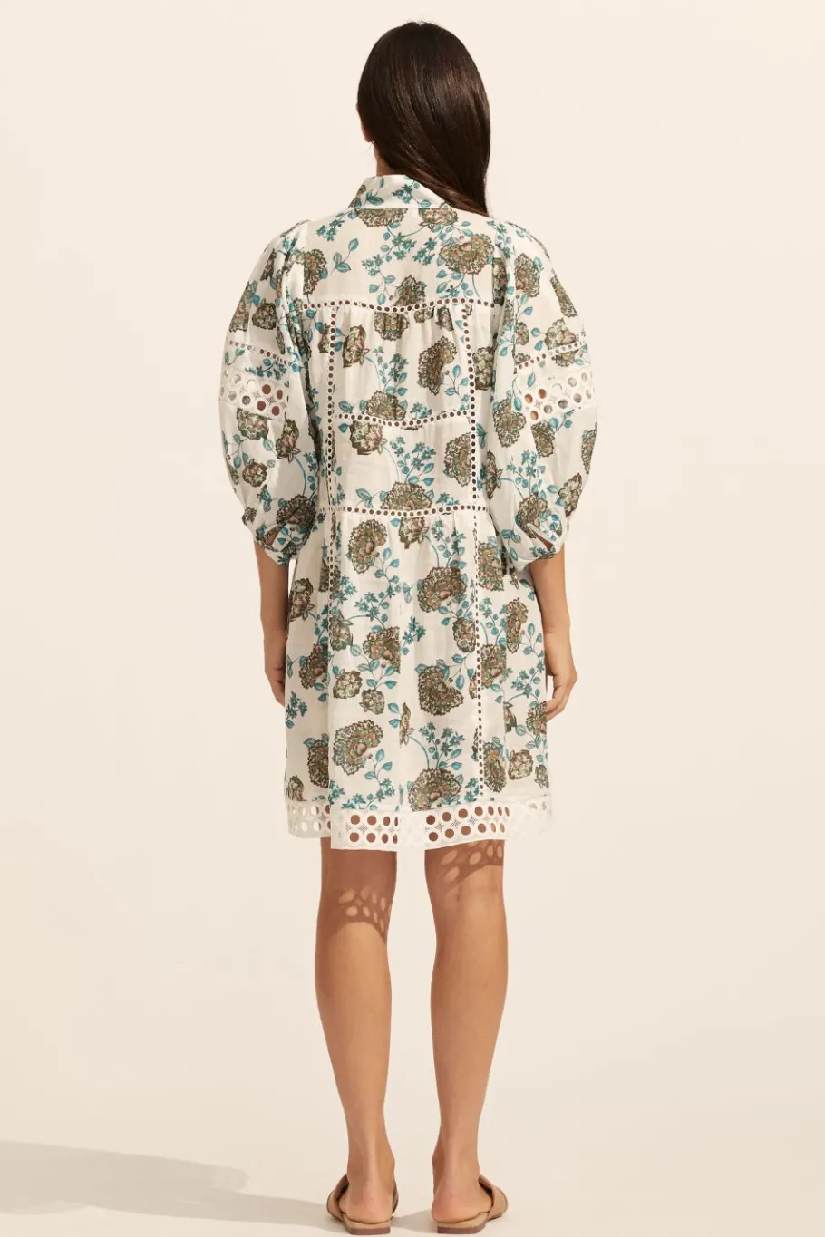 Intrigue Dress-Sage Botanic|zoe kratzmann