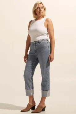 Journey Jean-Washed Denim|zoe kratzmann Hot