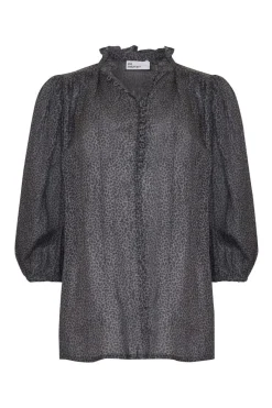 Lilt Top-Graphite Leopard|zoe kratzmann
