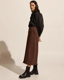 Loft Skirt-Toast Leopard|zoe kratzmann Best