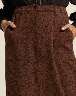 Loft Skirt-Toast Leopard|zoe kratzmann Best