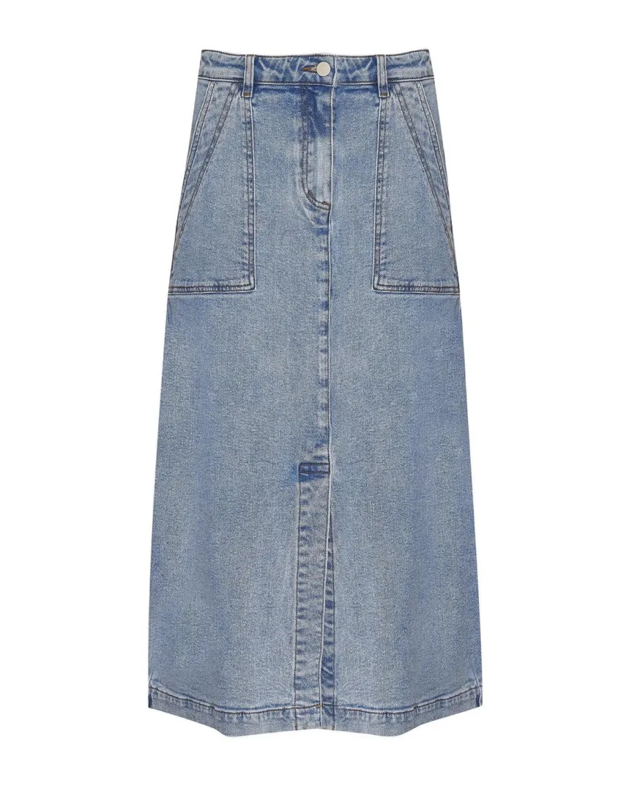 Loft Skirt-Washed Denim|zoe kratzmann Best